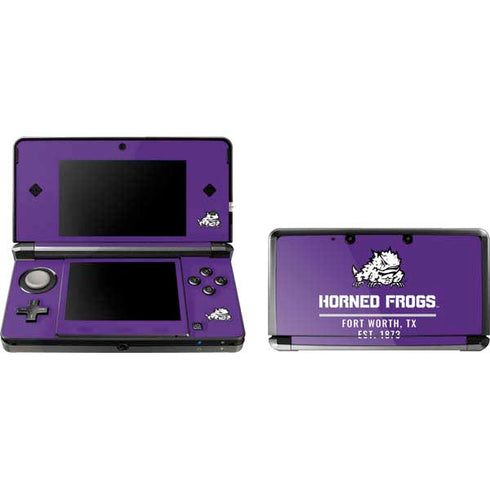 Texas Christian University Horned Frogs Fort Worth Nintendo Skins